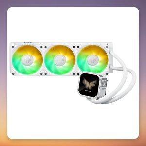 Asus TUF Gaming LC III 360 ARGB LCD 360 mm AIO Liquid Cooler, White