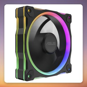 Asus Prime MR120 ARGB Reverse Fan 120 mm PWM, Black, Single Pack