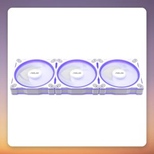 Asus Prime MR120 ARGB Reverse Fan 120 mm, White, 3-Pack