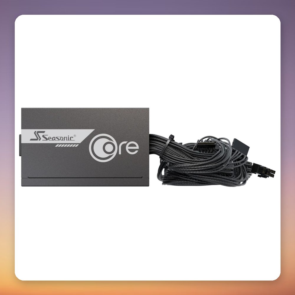 Seasonic CORE BC-750 750W 80 PLUS Bronze ATX 3.1 PSU, Black – image 4