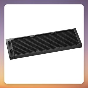 Deepcool LM360 360 mm AIO CPU Liquid Cooler with 2.4″ IPS Display, Black