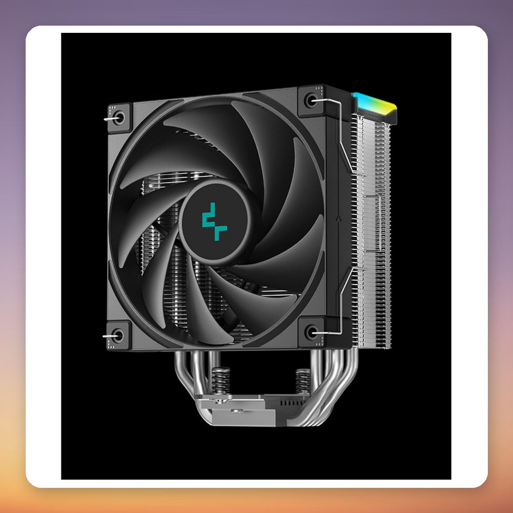 Deepcool AK400 DIGITAL SE 120 mm Single Tower CPU Cooler, Black, Digital Display – image 2