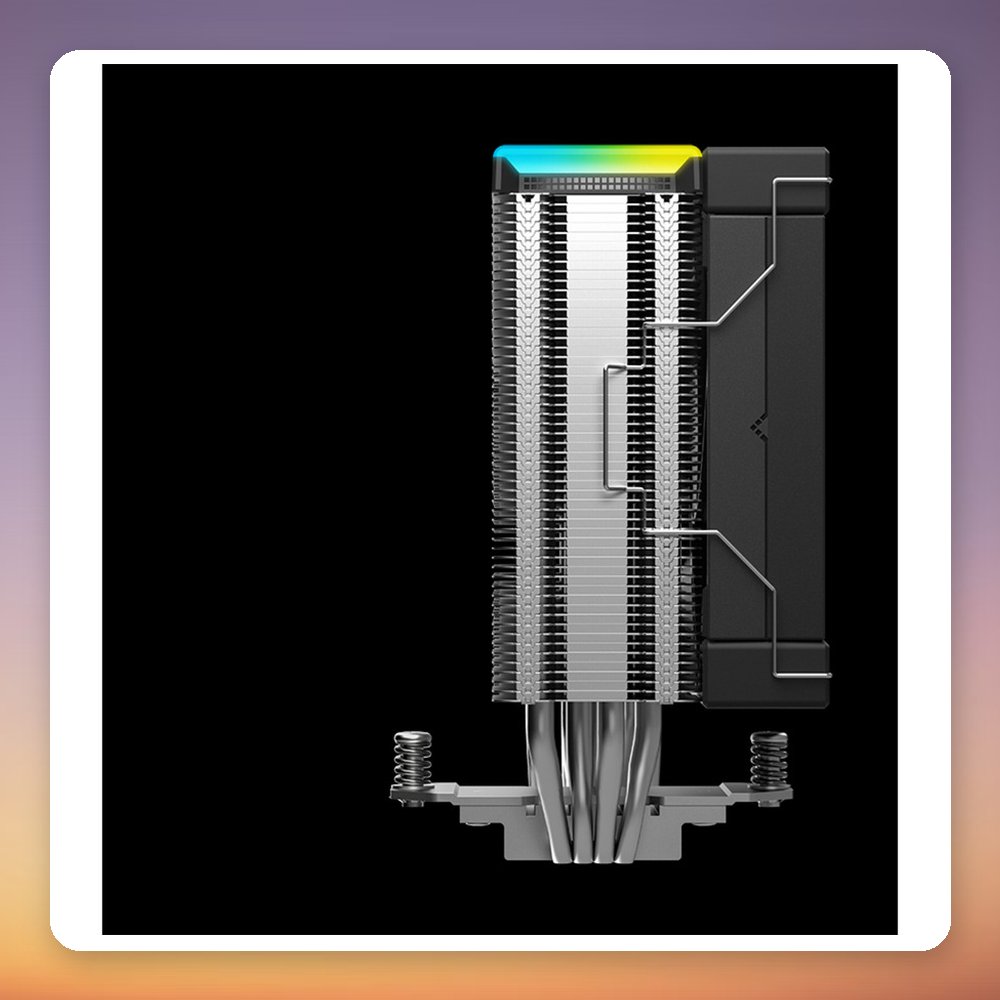 Deepcool AK400 DIGITAL SE 120 mm Single Tower CPU Cooler, Black, Digital Display – image 4