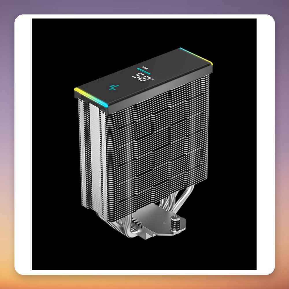 Deepcool AK400 DIGITAL SE 120 mm Single Tower CPU Cooler, Black, Digital Display – image 6