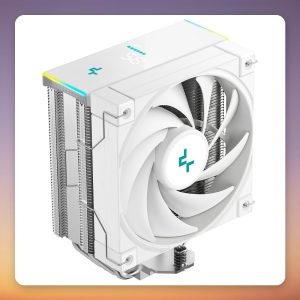 Deepcool AK400 DIGITAL SE WH 120 mm CPU Air Cooler, White, 4 Heatpipes