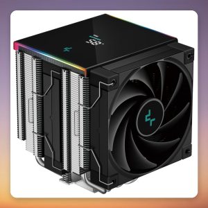 Deepcool AK620 DIGITAL SE Dual Tower CPU Cooler, 2x 120 mm, Black, 260W TDP