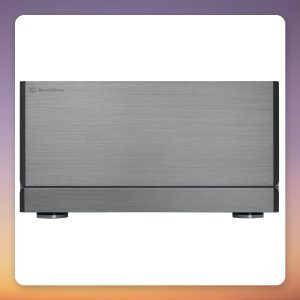 Silverstone Crown 04 HTPC Case (SST-CW04TB), Dark Grey, ATX to SSI-EEB, 48 L