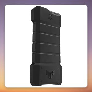 Asus TUF Gaming AS2000 Plus 2 TB External SSD, USB 3.2 Gen 2×2 (20 Gbit/s), IP68, Black