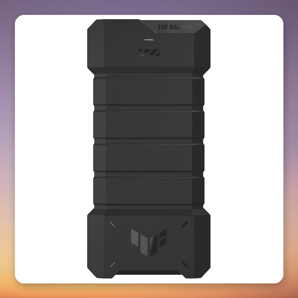 Asus TUF Gaming AS2000 Plus 2 TB External SSD, USB 3.2 Gen 2x2 (20 Gbit/s), IP68, Black – image 2