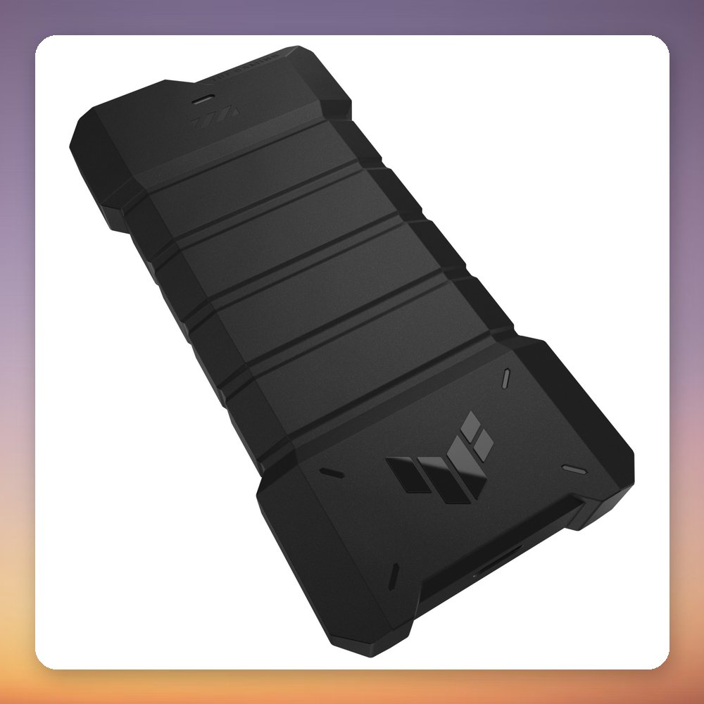 Asus TUF Gaming AS2000 Plus 2 TB External SSD, USB 3.2 Gen 2x2 (20 Gbit/s), IP68, Black – image 5