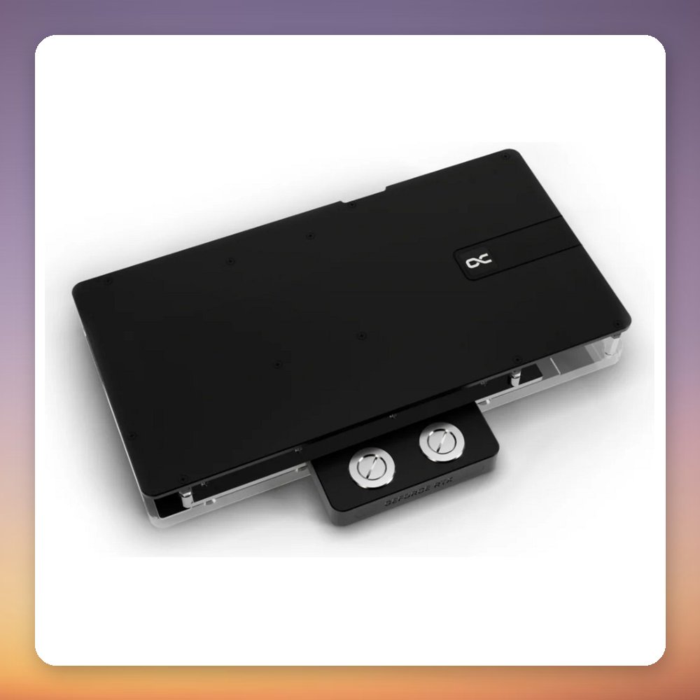 Alphacool Core GeForce RTX 5080 Solid + AMP Water Block with Backplate, ARGB – image 4
