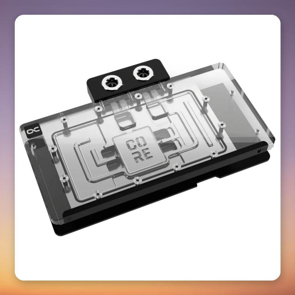 Alphacool Core GeForce RTX 5080 Prime Water Block with Backplate, ARGB (Asus Prime RTX 5080/5070 Ti)