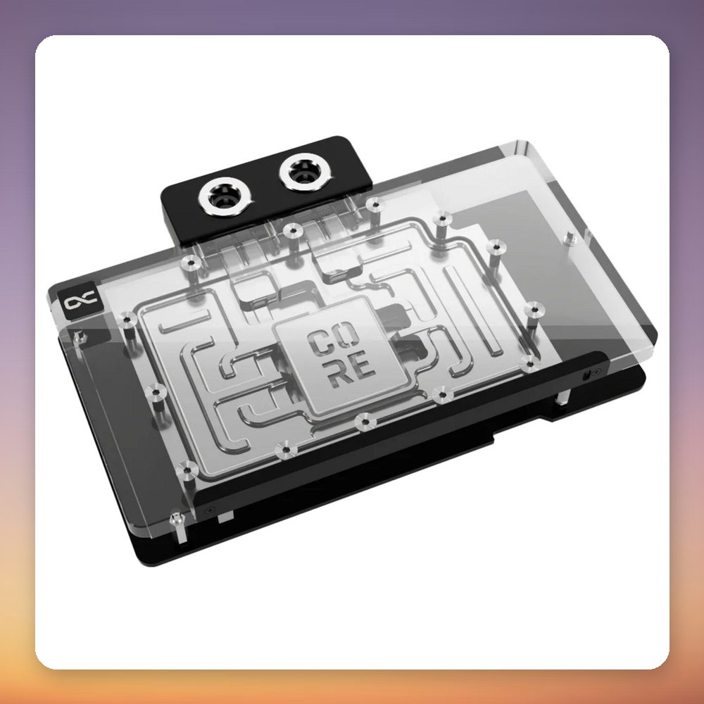 Alphacool Core GeForce RTX 5080 Aorus Master + Windforce GPU Water Block with Backplate