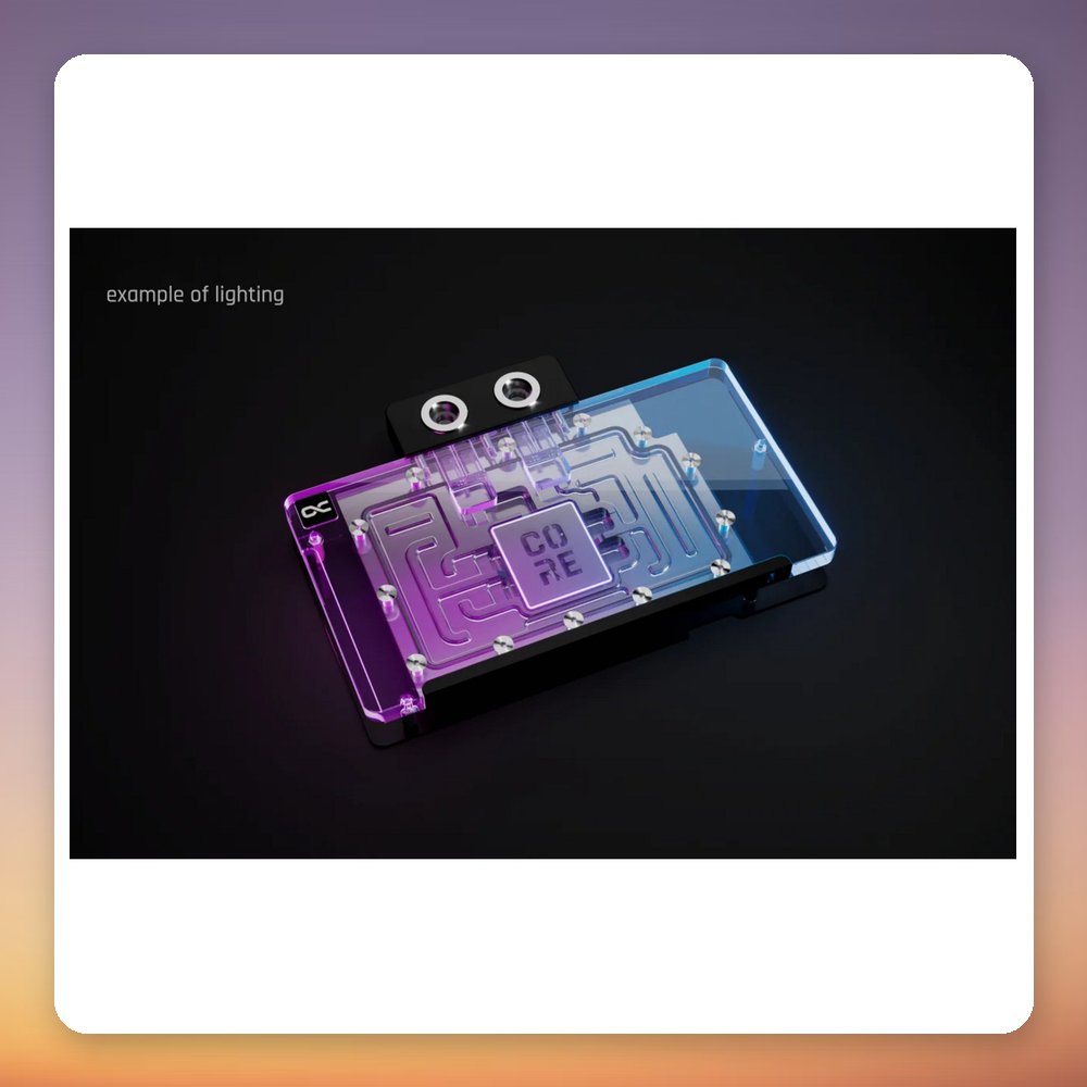 Alphacool Core GeForce RTX 5080 Aorus Master + Windforce GPU Water Block with Backplate – image 3