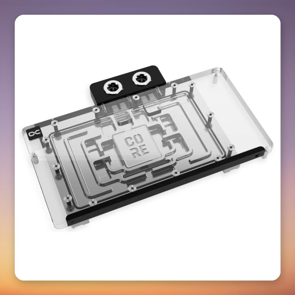 Alphacool Core GeForce RTX 5090 Solid + AMP GPU Water Block with Backplate – image 2