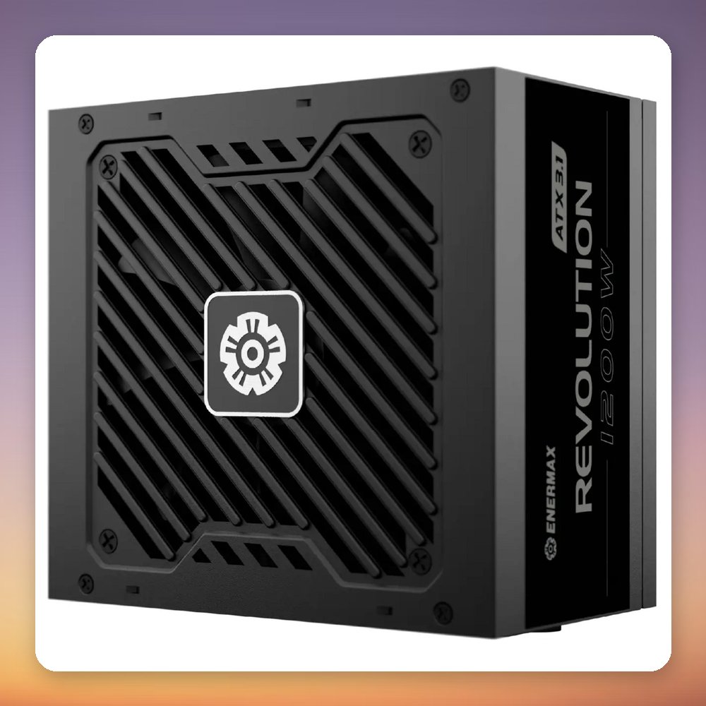 Enermax REVOLUTION ATX 3.1 1200W 80 PLUS Gold Fully Modular PSU – image 2