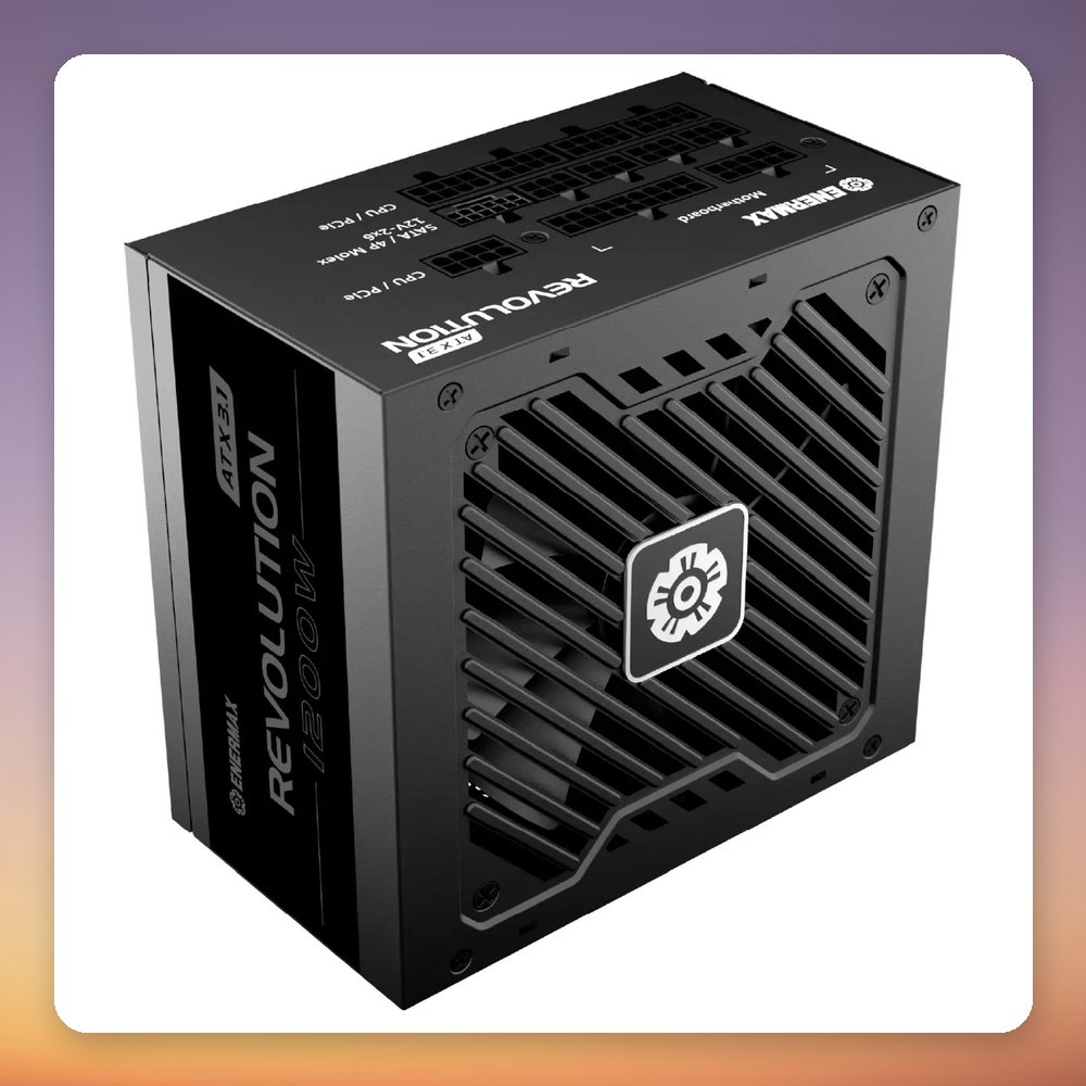 Enermax REVOLUTION ATX 3.1 1200W 80 PLUS Gold Fully Modular PSU – image 5