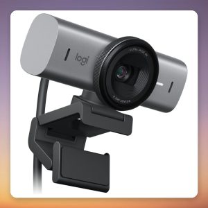 Logitech MX Brio 705 for Business 4K USB-C Webcam, Graphite