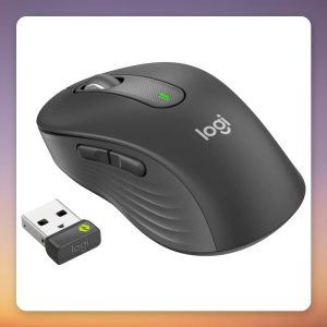 Logitech Signature M650 for Business Wireless Mouse, Size M, Graphite, Logi Bolt & Bluetooth