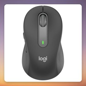 Logitech Signature M650 for Business Wireless Mouse, Size M, Graphite, Logi Bolt & Bluetooth