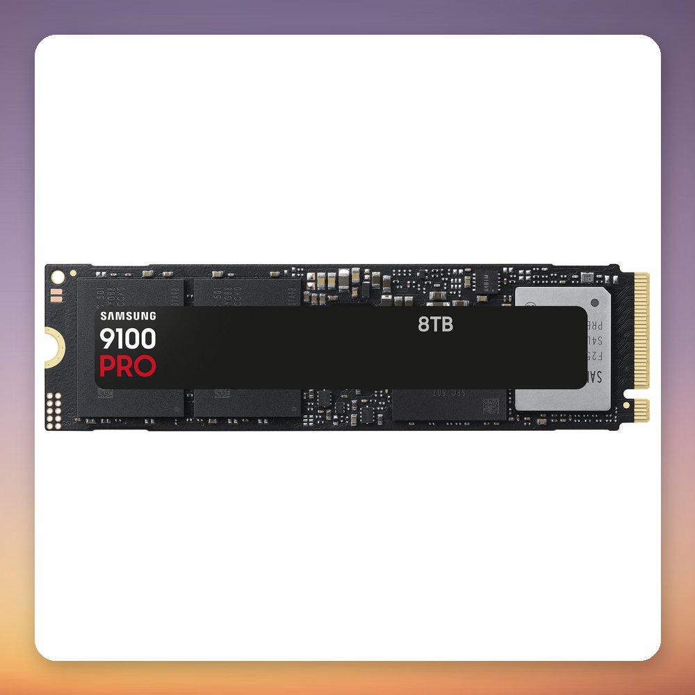 Samsung 9100 PRO 8 TB PCIe 5.0 x4 NVMe 2.0 M.2 2280 SSD – image 2