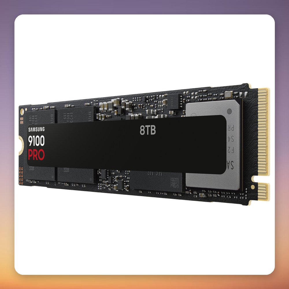 Samsung 9100 PRO 8 TB PCIe 5.0 x4 NVMe 2.0 M.2 2280 SSD – image 3