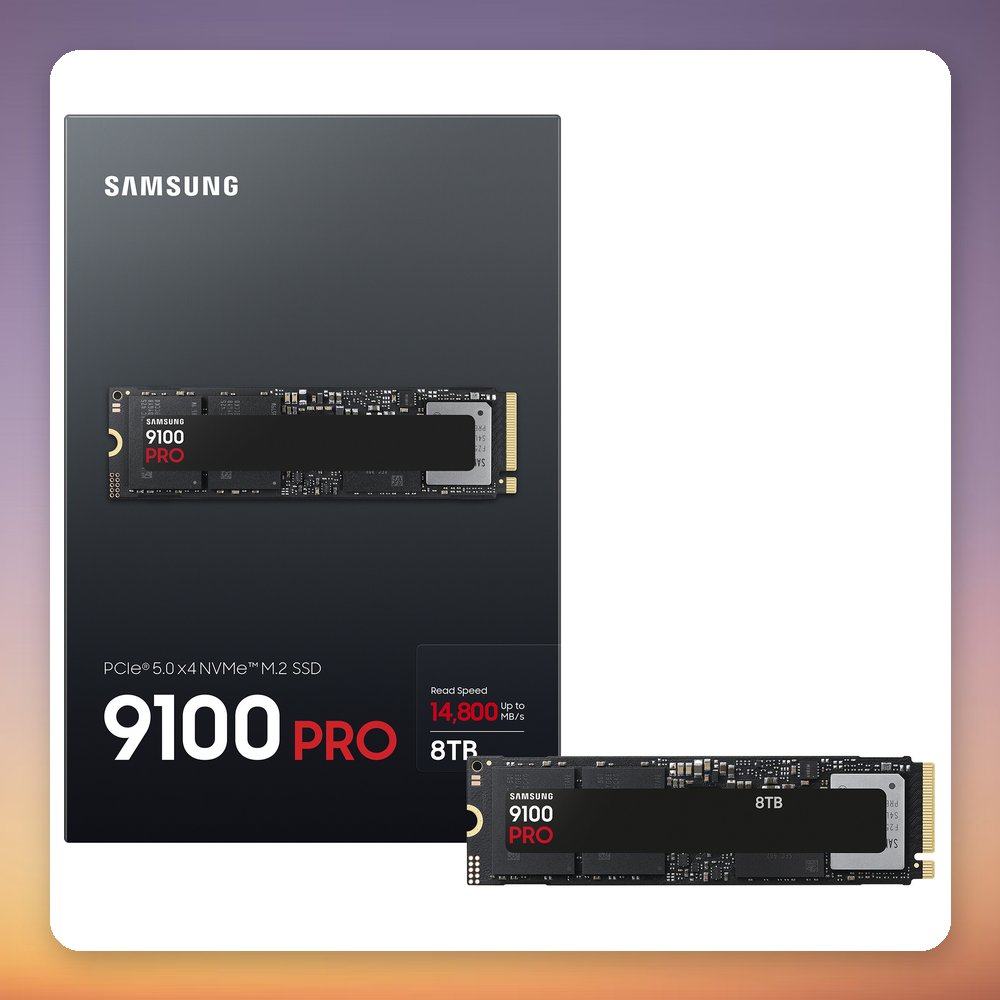 Samsung 9100 PRO 8 TB PCIe 5.0 x4 NVMe 2.0 M.2 2280 SSD – image 5