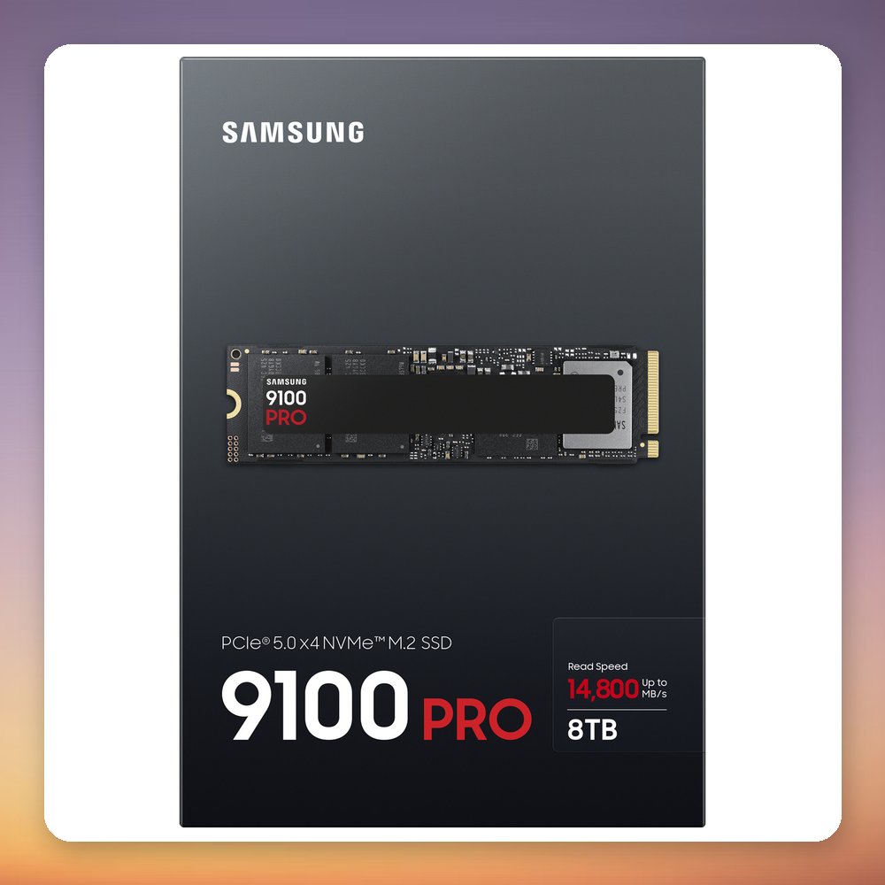 Samsung 9100 PRO 8 TB PCIe 5.0 x4 NVMe 2.0 M.2 2280 SSD – image 6