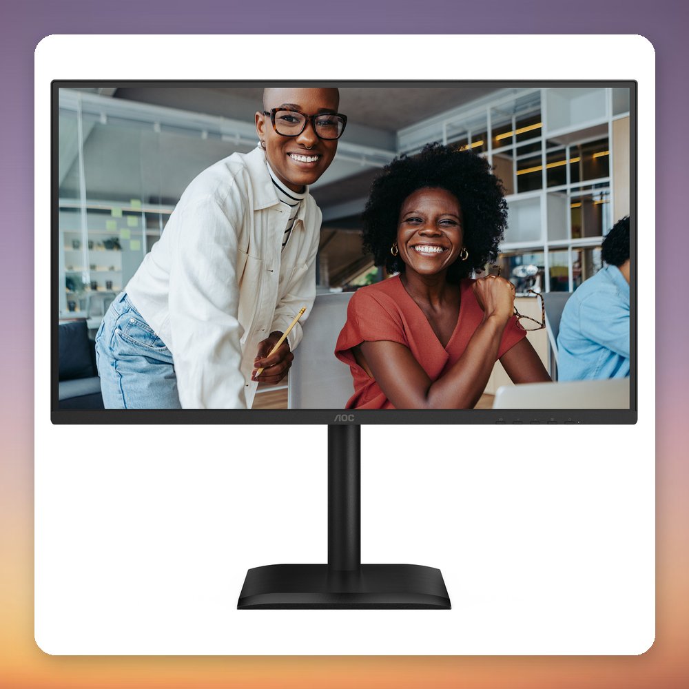 AOC Q27E4U 27-inch QHD IPS Monitor, 120 Hz, USB Hub, Adaptive-Sync – image 2