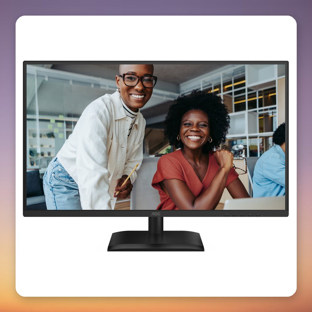 AOC Q27E4U 27-inch QHD IPS Monitor, 120 Hz, USB Hub, Adaptive-Sync – image 3