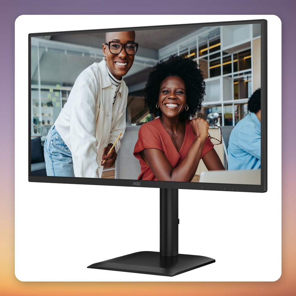 AOC Q27E4U 27-inch QHD IPS Monitor, 120 Hz, USB Hub, Adaptive-Sync – image 4