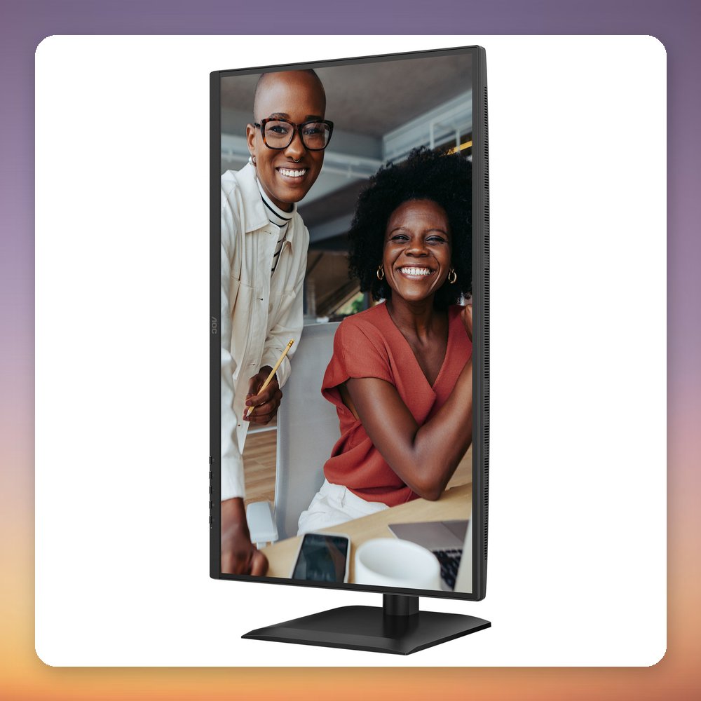AOC Q27E4U 27-inch QHD IPS Monitor, 120 Hz, USB Hub, Adaptive-Sync – image 6