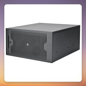 Silverstone RM53-502 5U Rackmount Case, Black, E-ATX/SSI-EEB, 8 Slots