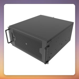 Silverstone RM53-502 5U Rackmount Case, Black, E-ATX/SSI-EEB, 8 Slots