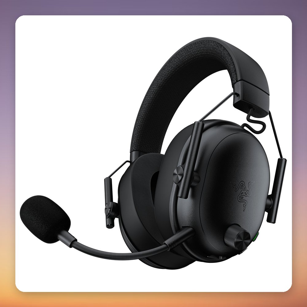 Razer BlackShark V3 Wireless Gaming Headset, Black, 2.4 GHz/Bluetooth/USB