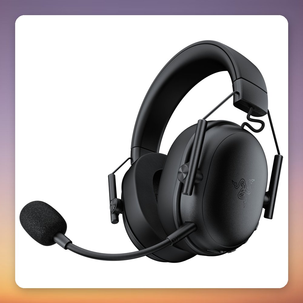 Razer BlackShark V3 X HyperSpeed Wireless Gaming Headset, Black, 2.4 GHz/Bluetooth/USB