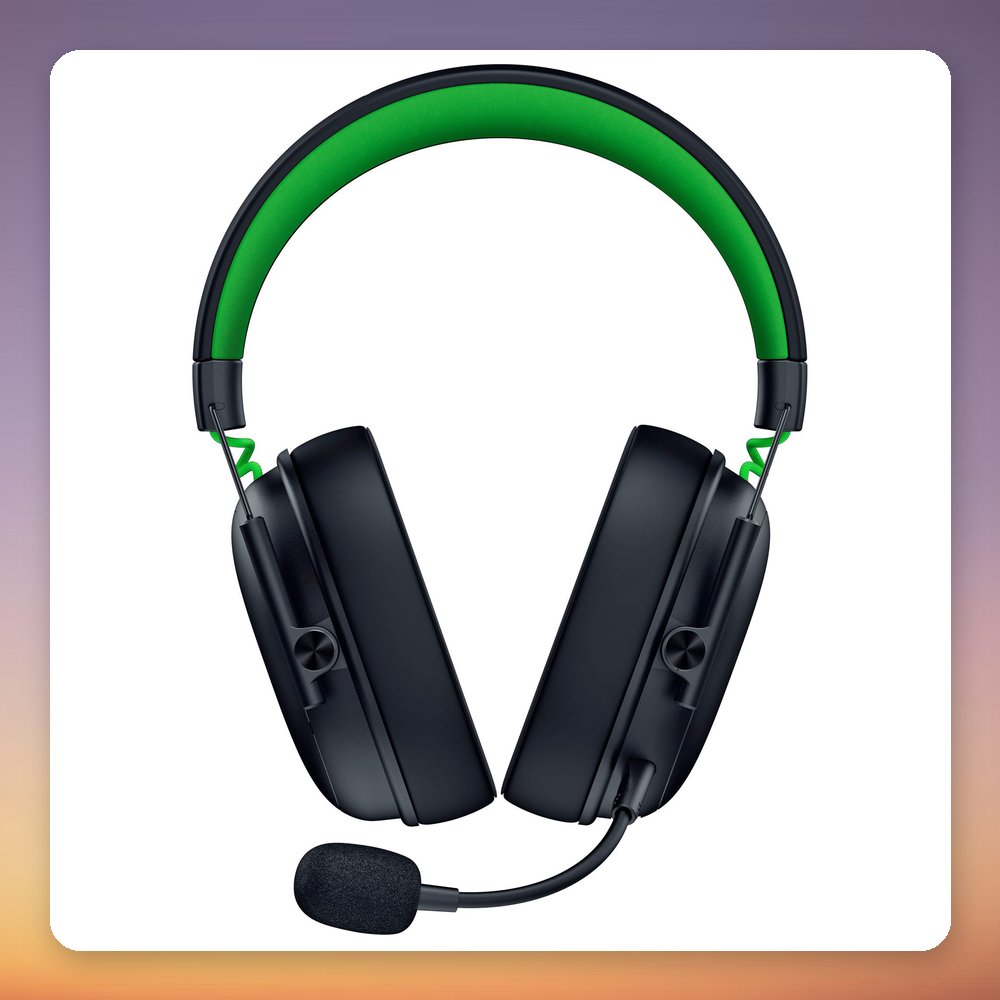 Razer BlackShark V3 X HyperSpeed for Xbox Wireless Gaming Headset, Black/Green, 2.4 GHz, Bluetooth, USB – image 3
