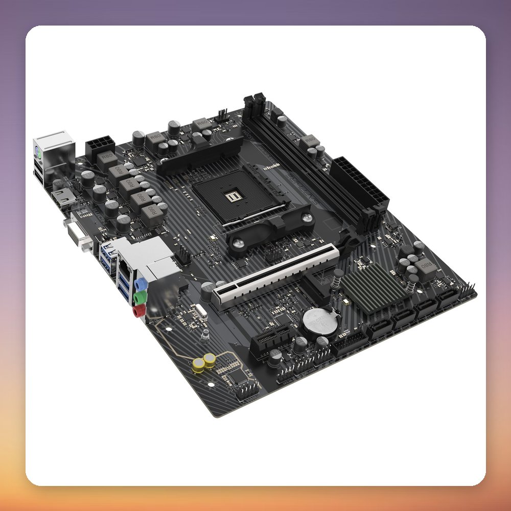 Sapphire A520M-E AM4 Micro-ATX Motherboard, AMD A520, DDR4-3200, 64 GB Max – image 6