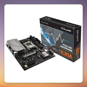 Sapphire PULSE A620AM AM5 Micro ATX Motherboard, AMD A620, DDR5