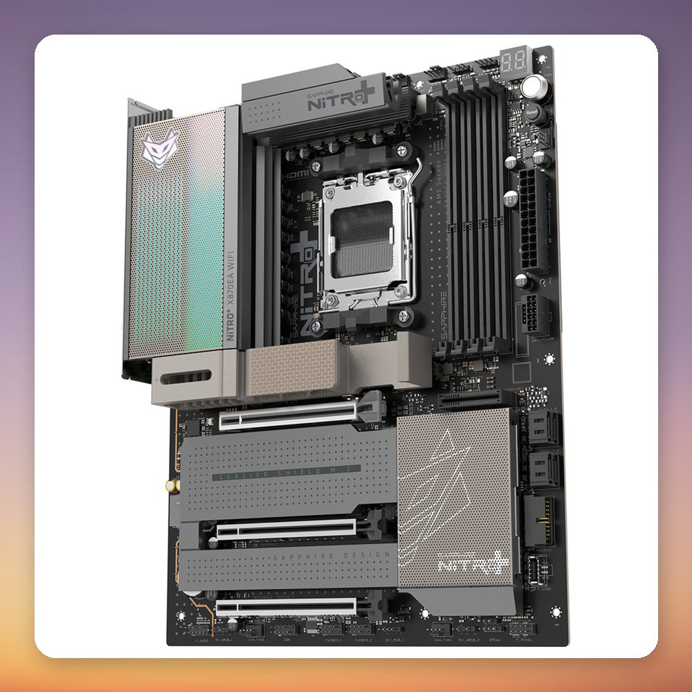Sapphire NITRO+ X870EA WIFI7 Phantom Link AM5 ATX Motherboard, AMD X870E – image 4