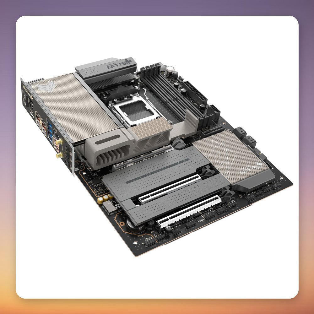 Sapphire NITRO+ X870EA WIFI7 Phantom Link AM5 ATX Motherboard, AMD X870E – image 5