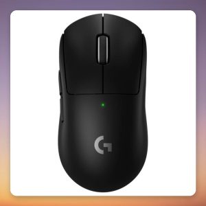Logitech G PRO X SUPERLIGHT 2 Wireless Gaming Mouse, Black, HERO 2 44K DPI, 60 g