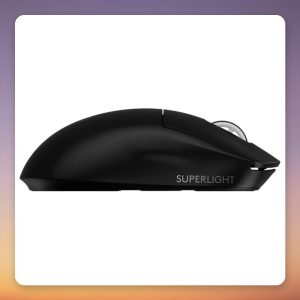 Logitech G PRO X SUPERLIGHT 2 Wireless Gaming Mouse, Black, HERO 2 44K DPI, 60 g