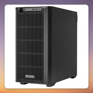 Silverstone CS383 Server Tower NAS Case, 8x Hot-Swap Bays, E-ATX, Black