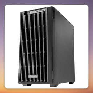 Silverstone CS383 Server Tower NAS Case, 8x Hot-Swap Bays, E-ATX, Black