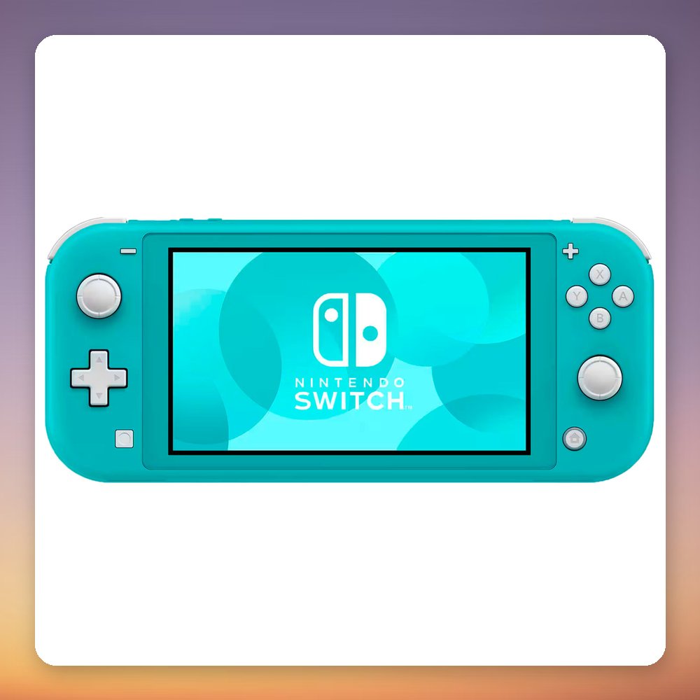 Nintendo Switch Lite Handheld Console, Turquoise, 32 GB, 5.5" Touchscreen (No Power Adapter) – image 2