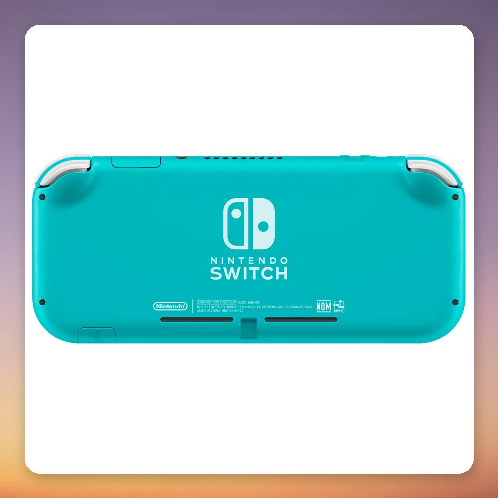 Nintendo Switch Lite Handheld Console, Turquoise, 32 GB, 5.5" Touchscreen (No Power Adapter) – image 3