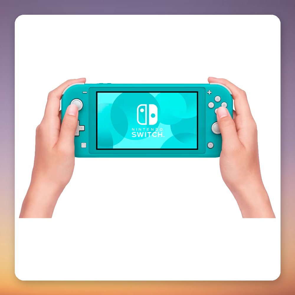 Nintendo Switch Lite Handheld Console, Turquoise, 32 GB, 5.5" Touchscreen (No Power Adapter) – image 4