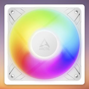 Arctic P12 Pro A-RGB 120 mm PWM Fan, White, Single Pack