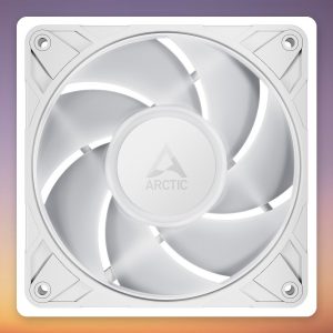 Arctic P12 Pro A-RGB 120 mm PWM Fan, White, Single Pack